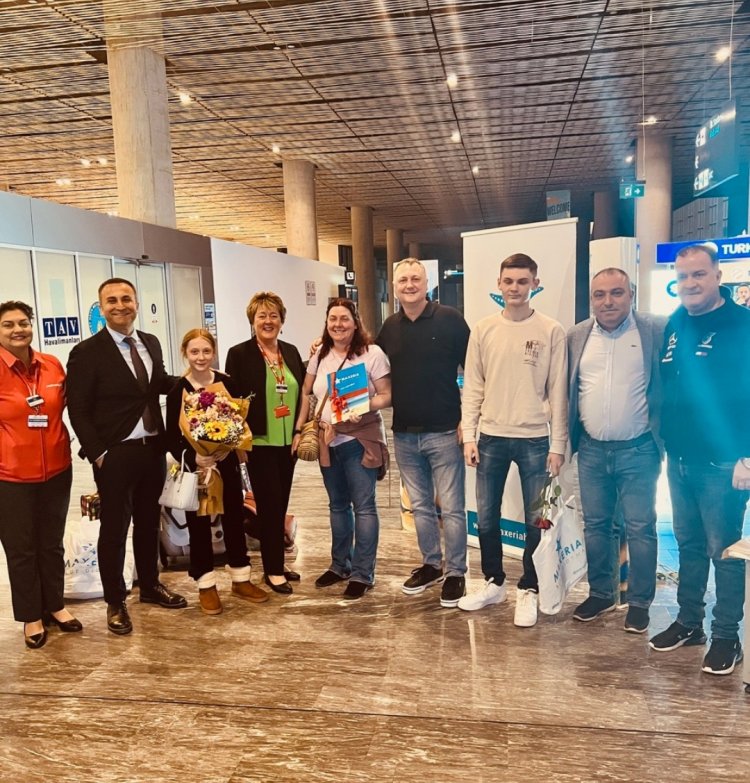 BODRUM'A SEZONUN İLK UÇUŞUNU GERÇEKLEŞTİRDİ