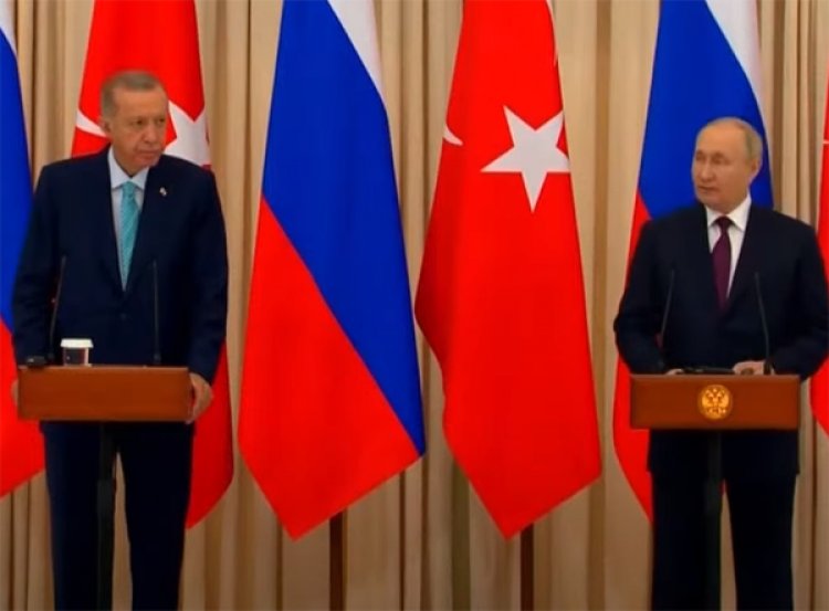 PUTİN'DEN ERDOĞAN'A: 'TATİLE DE BİZE GELİN' BİZ HEP SİZE GELİYORUZ!'