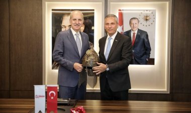 TBMM BAŞKANI NUMAN KURTULMUŞ TÜRSAB’I ZİYARET ETTİ