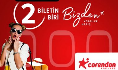 '2 BİLETİN BİRİ BİZDEN!'