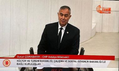 TURİZM BAKANLIĞI BÜTÇESİ HAKKINDA KONUŞMA YAPTI