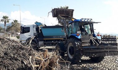 ALANYA SAHİLLERİNDE TEMİZLİK!