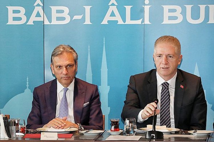 BAŞKAN FİRUZ BAĞLIKAYA, "BAB-I ALİ BULUŞMALARI"NA KATILDI