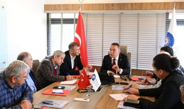 BAŞKAN BÖCEK TUYED İLE BULUŞTU