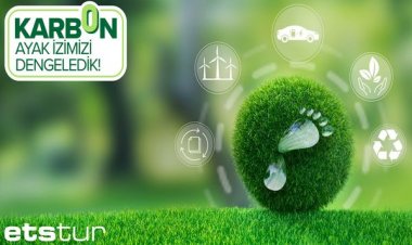 ETSTUR, 2023 YILINDA DA KARBON AYAK İZİNİ DENGELEDİ!