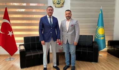 ATİK, KAZAKİSTAN ANTALYA KONSOLOSLUĞU'NU ZİYARET ETTİ