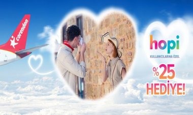 CORENDON AIRLINES VE HOPİ'DEN İŞBİRLİĞİ