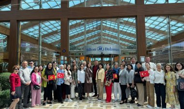 KIRGIZ TURİZM PROFESYONELLERİNE ÖRNEK UYGULAMALAR SUNULDU