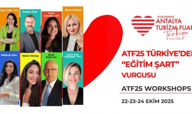 ATF25 TÜRKİYE’DEN 'EĞİTİM ŞART' VURGUSU