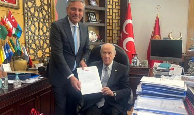 BAŞKAN BAĞLIKAYA’DAN DEVLET BAHÇELİ’YE ZİYARET