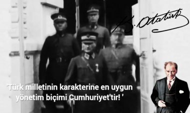 CUMHURİYET, GEÇMİŞİN GURURU, BUGÜNÜN UMUDU, YARININ DA GÜVENCESİDİR!