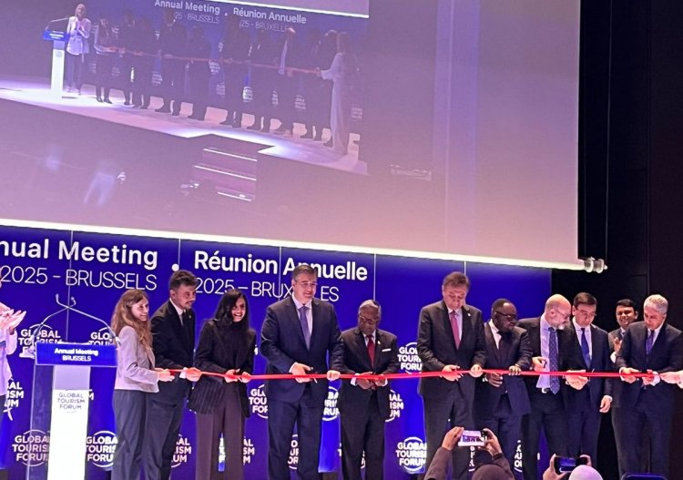 BRÜKSEL'DE TURİZM ZİRVESİ ROYAL MUSEUM OF FINE ARTS'DA BAŞLADI