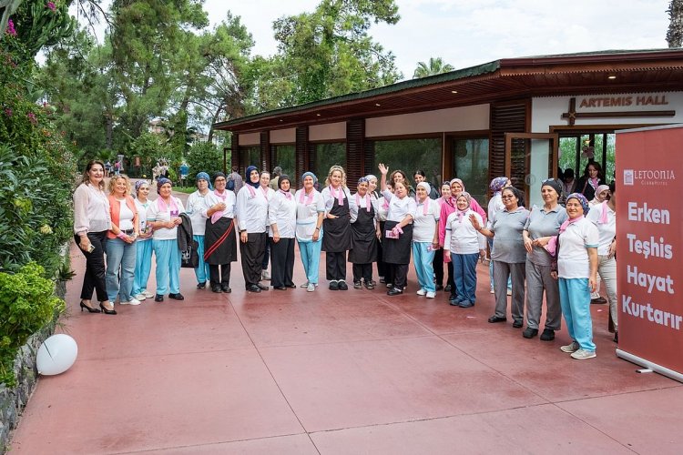 CLUB & HOTEL LETOONİA’DAN KADIN ÇALIŞANLARA MEME KANSERİ FARKINDALIK EĞİTİMİ