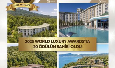 NG HOTELS, 2025 WORLD LUXURY AWARDS’TA 20 ÖDÜLÜN SAHİBİ OLDU