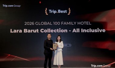 LARA BARUT COLLECTİON, '2026 GLOBAL 100 FAMİLY HOTEL' ÖDÜLÜNÜN SAHİBİ OLDU