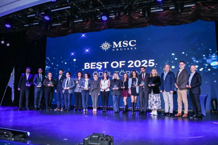 MSC CRUİSES TÜRKİYE, 2025’İN EN BAŞARILI ACENTELERİNİ ÖDÜLLENDİRDİ