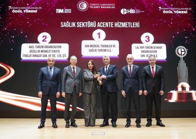 ELİF URAL’A SAĞLIK TURİZMİNDE PRESTİJLİ ÖDÜL