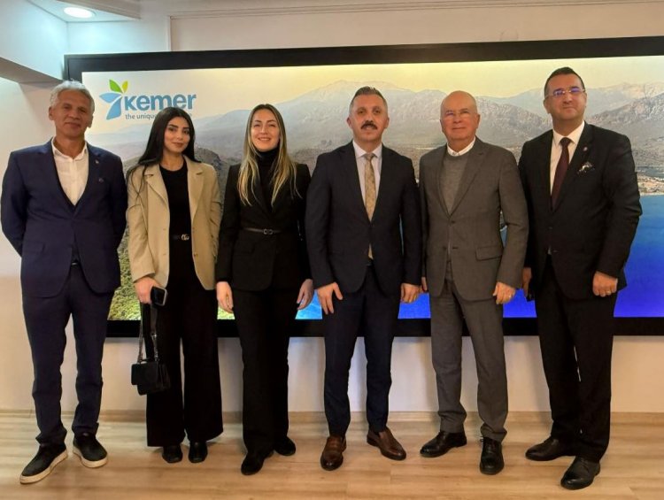 KEMER TURİZMİ İÇİN ÖNEMLİ BULUŞMA: KETOB’DAN KAYMAKAM SOLMAZ’A ZİYARET