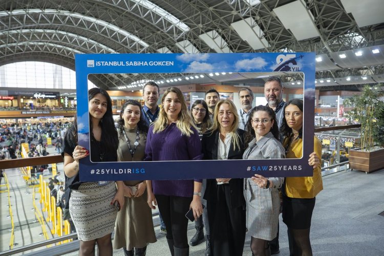 İSTANBUL SABİHA GÖKÇEN ULUSLARARASI HAVALİMANI 25 YAŞINDA!