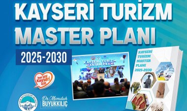KAYSERİ TURİZMİNDE BİLİMSEL DÖNÜŞÜM: '2025-2030 TURİZM MASTER PLANI' YAYIMLANDI