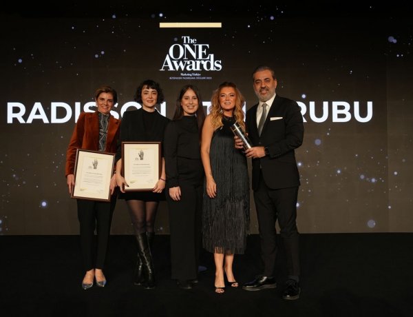 RADİSSON OTEL GRUBU’NA 'YILIN EN İTİBARLI ZİNCİR OTEL' ÖDÜLÜ