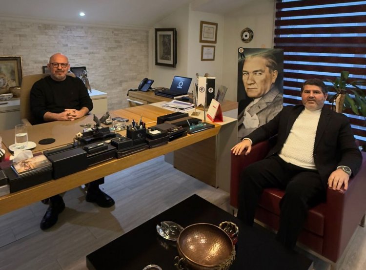 HÜSEYİN KURT’TAN METE VARDAR’A ZİYARET: TURİZMİN YOL HARİTASI KONUŞULDU