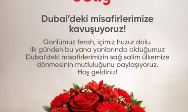 JOLLY'NİN ORTA DOĞU'DAKİ MİSAFİRLERİ GÜVENLE TÜRKİYE'YE DÖNDÜ