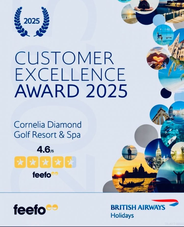 CORNELIA DIAMOND’A BİR DÜNYA ÖDÜLÜ DAHA: 'MÜŞTERİ MEMNUNİYETİNDE KUSURSUZLUK'