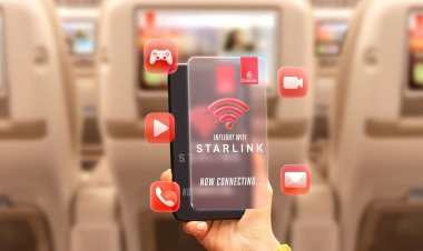 EMİRATES A380'LERDE STARLİNK DÖNEMİ BAŞLADI: 40 BİN FEET'TE KESİNTİSİZ İNTERNET