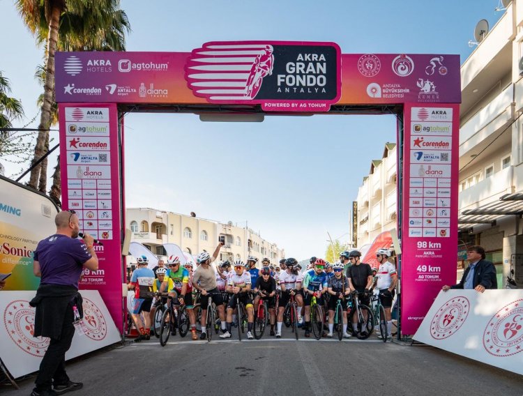 AKRA GRAN FONDO ANTALYA’YA 15 ÜLKEDEN 578 SPORCU KATILACAK