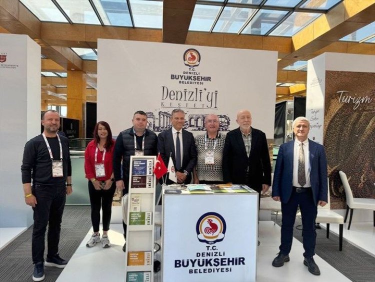 DENİZLİ BÜYÜKŞEHİR KENTİN TURİZM VİZYONUNU ANTALYA’DA SERGİLEDİ
