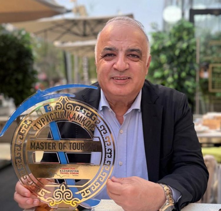 ORHAN SANCAR’A ALMATI’DA ANLAMLI ÖDÜL: MARDİN’DEN ORTA ASYA’YA UZANAN BAŞARI!