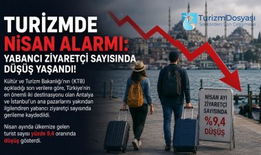 TURİZMDE NİSAN ALARMI: YABANCI ZİYARETÇİ SAYISINDA DÜŞÜŞ YAŞANDI!