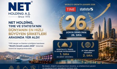 TIME VE STATISTA AÇIKLADI: NET HOLDİNG DÜNYANIN EN HIZLI BÜYÜYEN DEVLERİ ARASINDA