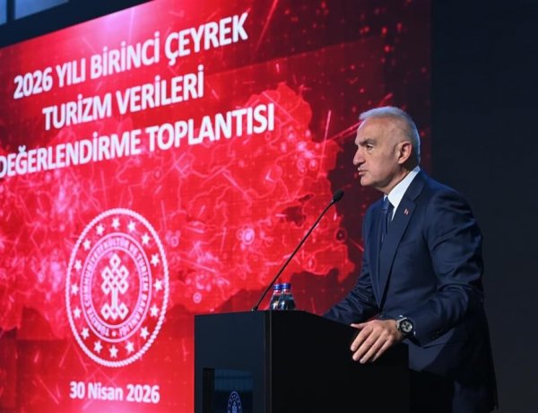 BAKAN ERSOY AÇIKLADI: TURİZMDE İLK ÇEYREKTE GÜÇLÜ PERFORMANS