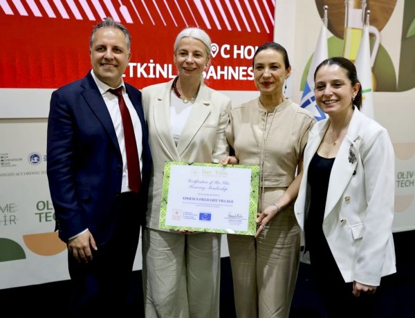 EFES TARLASI YAŞAM KÖYÜ ITER VİTİS ROTASINDA