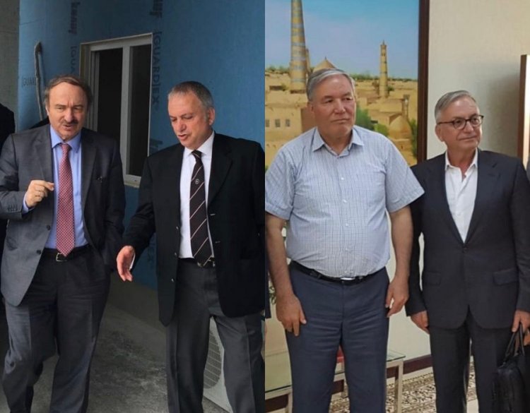 Muzaffer İster, Eski Bayındırlık İsk&acirc;n Bakanı Faruk Nafiz &Ouml;zak&rsquo;a, Proje Y&ouml;netimini yaptığım İskenderun Park Forbes şantiyesi ile ilgili bilgi veriyor. Ayrıca Muzaffer İster, &Ouml;zbekistan-Khiva B&ouml;lgesi i&ccedil;in; &ldquo;Khiva Turizm Alanı Geliştirme Projesi&rdquo; ile ilgili davet &uuml;zerine Urgench&rsquo;te sunum yaptığı Harezm Valisi Sn.Farhod Ermanov ile birlikte g&ouml;r&uuml;l&uuml;yor.