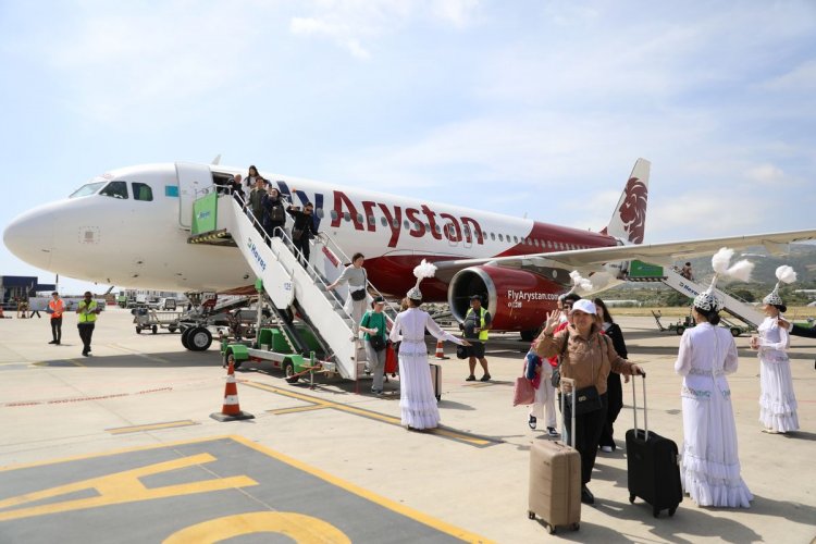 ALANYA’YA ORTA ASYA PAZARINDAN YENİ UÇUŞLAR BAŞLADI