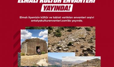 KADİM ŞEHİR ELMALI’NIN TARİHİ HAFIZASI DİJİTALDE: KÜLTÜR VARLIKLARI ENVANTERİ YAYINDA!