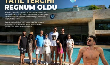 ALPEREN ŞENGÜN’ÜN TATİL TERCİHİ REGNUM OLDU
