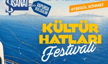 KÜLTÜR HATLARI FESTİVALİ, 20-21 HAZİRAN’DA İŞ VAPUR’DA!