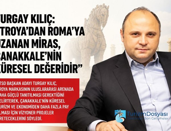 TURGAY KILIÇ: 'TROYA’DAN ROMA’YA UZANAN MİRAS, ÇANAKKALE’NİN KÜRESEL DEĞERİDİR'
