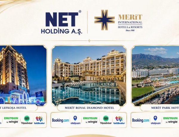 MERİT OTELLERİNE ÖDÜL YAĞDI