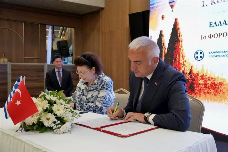 BAKAN ERSOY VE YUNAN MEVKİDAŞI MENDONİ'DEN KAPADOKYA'DA YENİ DİYALOG HAMLESİ