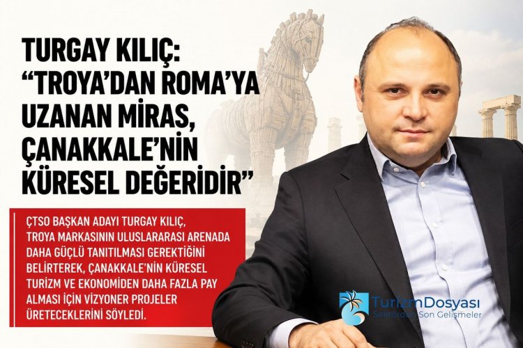 TURGAY KILIÇ: 'TROYA’DAN ROMA’YA UZANAN MİRAS, ÇANAKKALE’NİN KÜRESEL DEĞERİDİR'