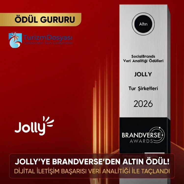 JOLLY’YE BRANDVERSE AWARDS’TAN ALTIN ÖDÜL!