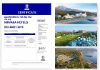 NİRVANA HOTELS, AKDENİZ BÖLGESİ’NDE ISO 46001 BELGESİNİ ALAN İLK OTEL GRUBU OLDU