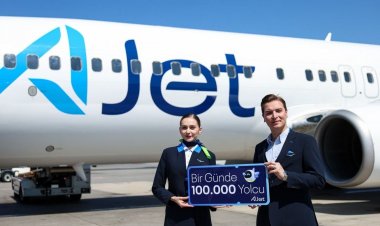 AJET’TEN TARİHİ YOLCU REKORU: TEK GÜNDE 100 BİNİ AŞKIN MİSAFİR!