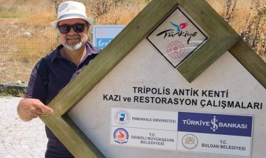 TURİZM YAZARI HALİL ÖNCÜ'NÜN HAZIRLADIĞI ANTİK ROTALAR'IN ROTASI DENİZLİ TRİPOLİS OLDU