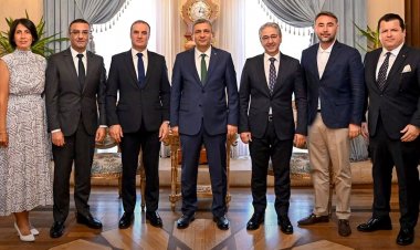 POYD YÖNETİMİNDEN VALİ HULUSİ ŞAHİN’E ZİYARET: GÜNDEMDE COP31 VAR